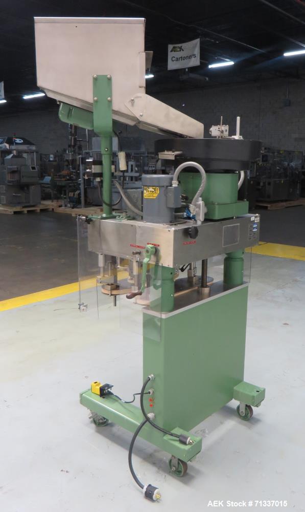 Used Kaps-All Model E Automatic Quill Capper