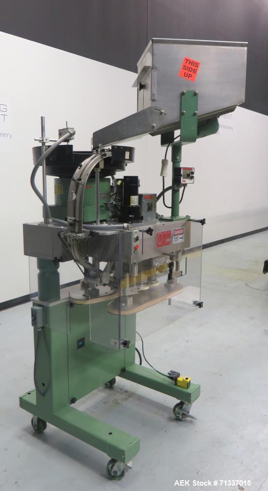 Used Kaps-All Model E Automatic Quill Capper