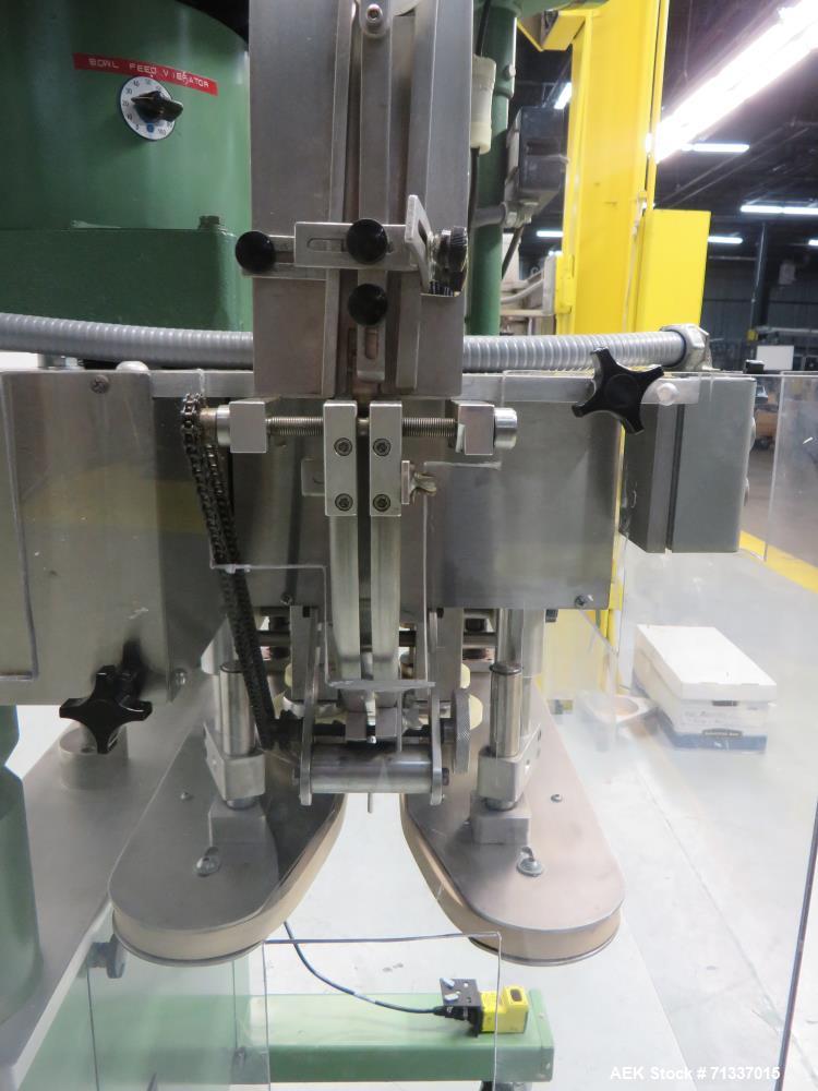 Used Kaps-All Model E Automatic Quill Capper