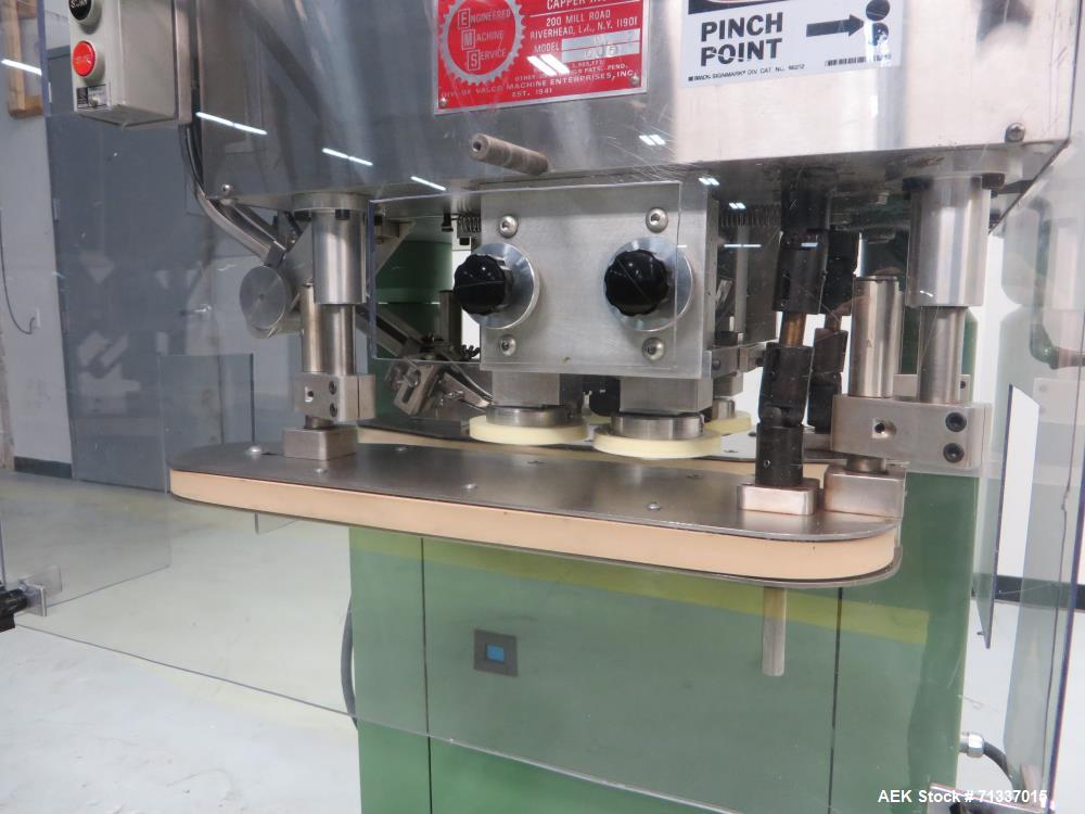 Used Kaps-All Model E Automatic Quill Capper