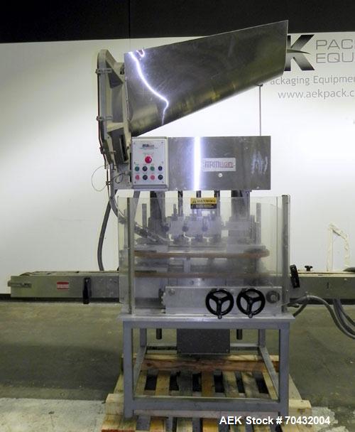 Used MRM Elgin Model Versa Cap III Automatic Inline Capper