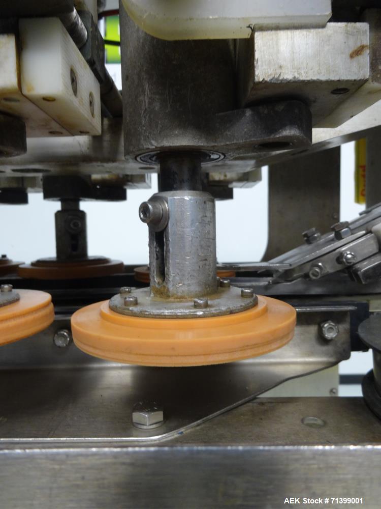 Used Pack West Model Auto 120 Right-To-Left Automatic Inline Spindle Capper