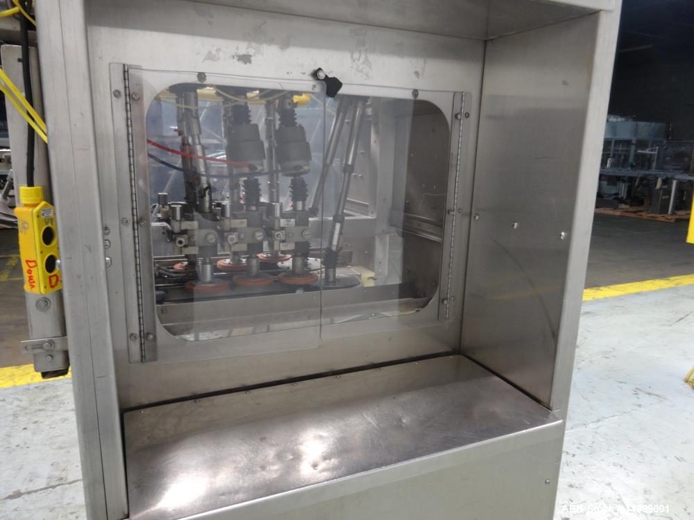 Used Pack West Model Auto 120 Right-To-Left Automatic Inline Spindle Capper