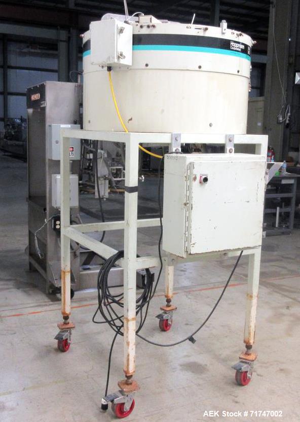 Used Pack West Auto-200 Automatic Inline Capper with Hoppmann Unscrambler