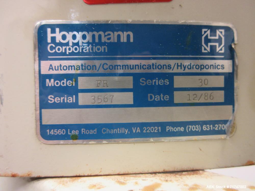 Used Pack West Auto-200 Automatic Inline Capper with Hoppmann Unscrambler