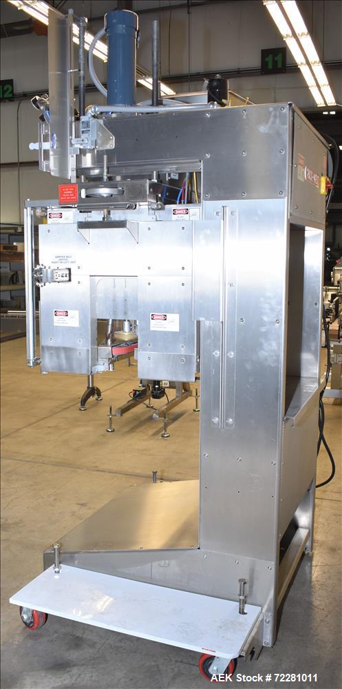 Used Pack West In Line 8 spindle Screw Capper, Model Auto 200 Capper,