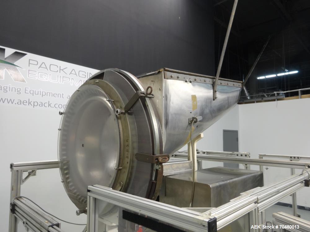 Used Resina Model U40-206 Automatic Inline Capper