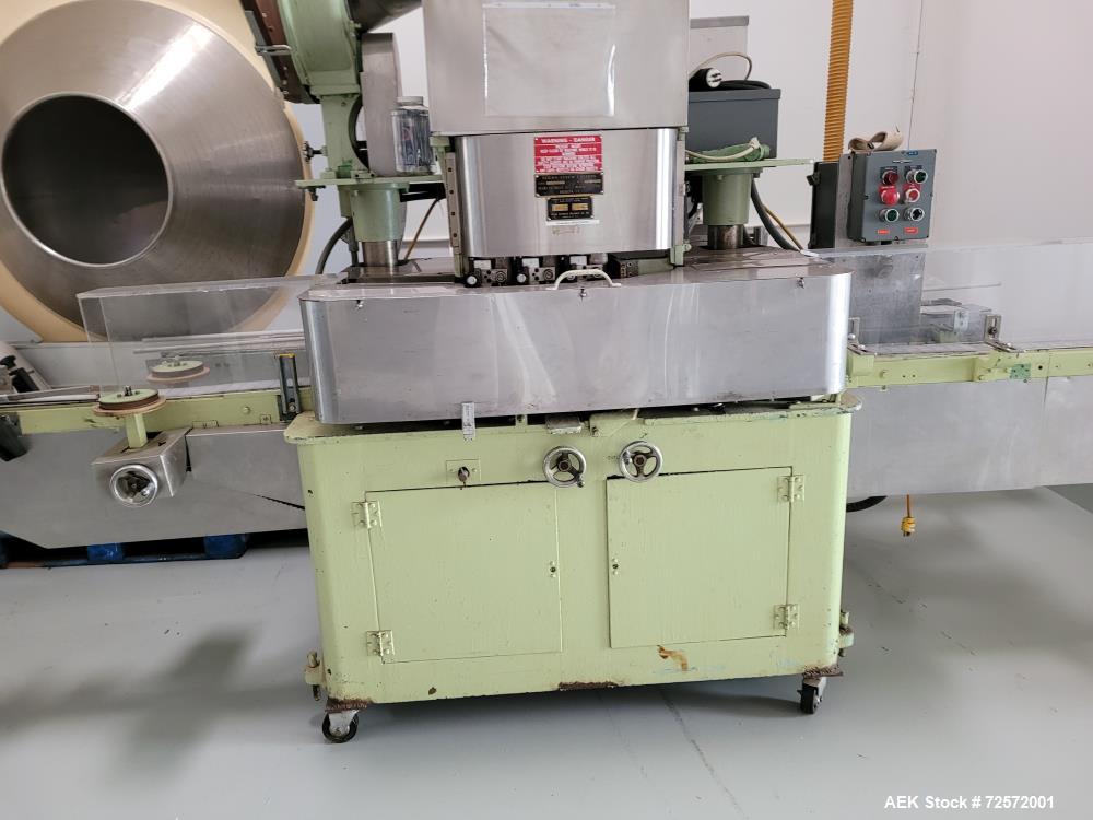 Used Resina Model U40 Automatic Inline Capper