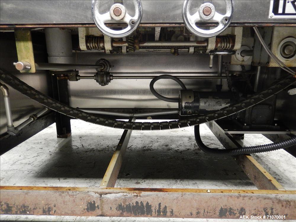 Used Resina Model UN-30 Automatic Inline Quill Capper