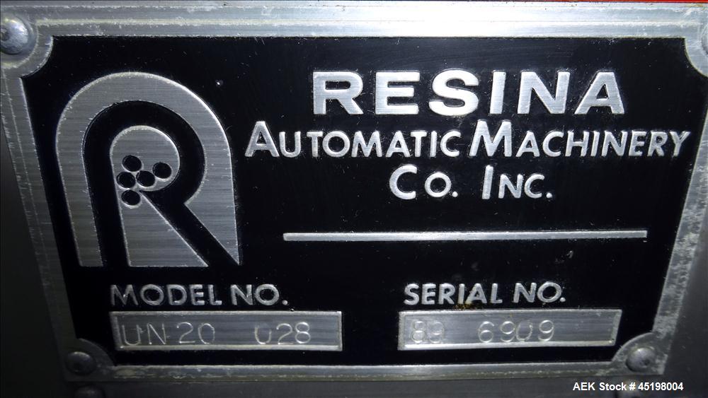 Used- Resina Model UN 20 Quill Capper