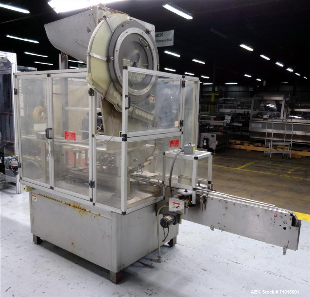 Used Resina Model UN30 Automatic Inline Quill Screw Capper
