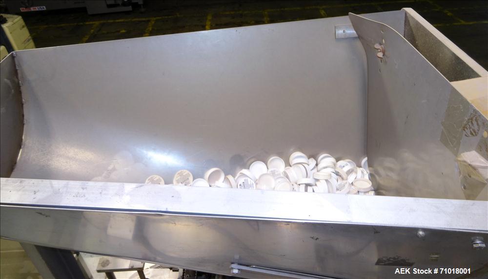 Used Resina Model UN30 Automatic Inline Quill Screw Capper