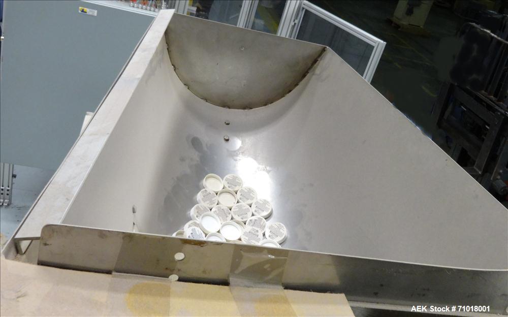 Used Resina Model UN30 Automatic Inline Quill Screw Capper