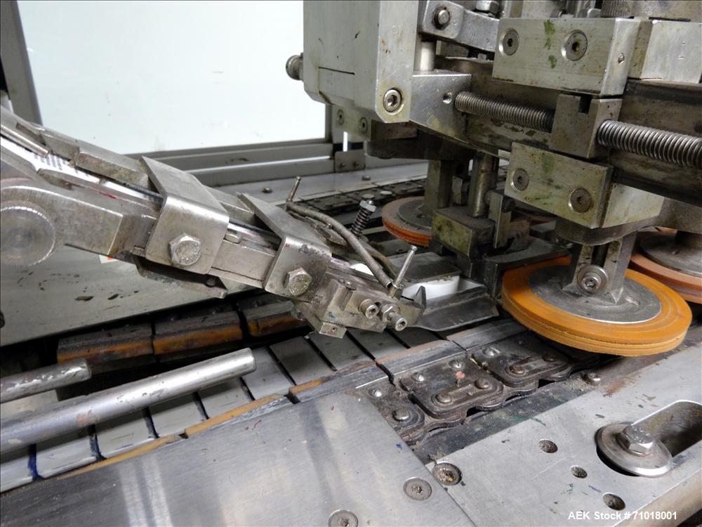 Used Resina Model UN30 Automatic Inline Quill Screw Capper