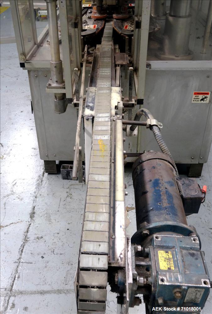 Used Resina Model UN30 Automatic Inline Quill Screw Capper