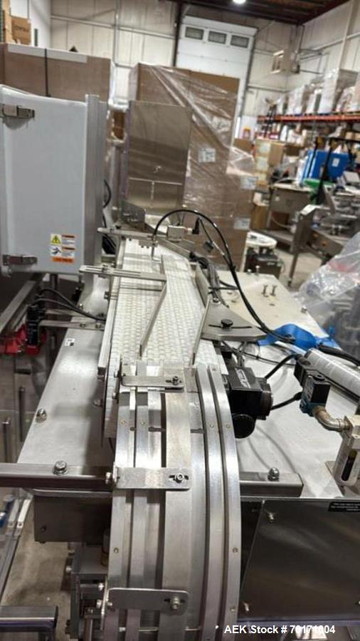 Used SureKap SK8000-BF6-70 Automatic Inline Quill Capper – 8-Spindle Inline Cap Tightening Machine