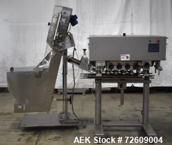  CVC Technologies Model CVC1205 IN-Line Spindle Capper. Capable of speeds up to 120 Bottles per minu...