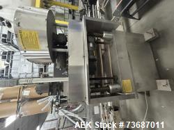 Used Kaps-All Model A6 Automatic Inline 6-Spindle Quill Capper. Machine capable of speeds from 20 to 200 bottles per minute ...