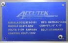 Used Industrial Packaging Accutek Model ASC-6 Automatic Spindle Capper System