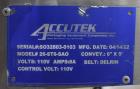 Used Industrial Packaging Accutek Model ASC-6 Automatic Spindle Capper System