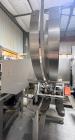 Used CVC Technologies Model CVC1205 IN-Line Spindle Capper. Capable of speeds up to 120 Bottles per minute (BPM). Cap diameter: 1 to 4-1/4