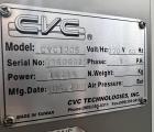 Used CVC Technologies Model CVC1205 IN-Line Spindle Capper. Capable of speeds up to 120 Bottles per minute (BPM). Cap diameter: 1 to 4-1/4
