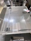 Used CVC Technologies Model CVC1205 IN-Line Spindle Capper. Capable of speeds up to 120 Bottles per minute (BPM). Cap diameter: 1 to 4-1/4