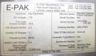 Used E-Pak Model 3 Automatic Spindle Capper with Elevator & Sorter