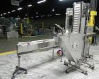 Used Inline Filling Systems inline belt capper with automatic cleated belt cap elevator. Capable of speeds up to 200 CPM (depending on cap size and container configuration). Has a container size rang...