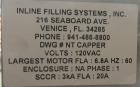 Used Inline Filling Systems NT Capper Fully Automatic Inline Capper