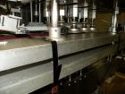Used Kalish High Speed In Line Capper, 8 Quill, Model 5005, Stainless Steel. Last running 0 to 7-1/2