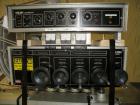 Used Kalish High Speed In Line Capper, 8 Quill, Model 5005, Stainless Steel. Last running 0 to 7-1/2