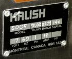 Used Kalish High Speed In Line Capper, 8 Quill, Model 5005, Stainless Steel. Last running 0 to 7-1/2