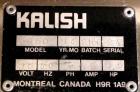 Used Kalish High Speed In Line Capper, 8 Quill, Model 5005, Stainless Steel. Last running 0 to 7-1/2