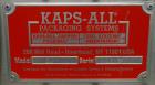 Used Kaps-All Model E4 Portable Spindle Capper