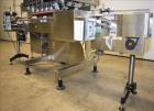 Used- New Jersey Machine (NJM) Model Unicap-150 Automatic Inline Quill Capper.