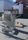Used Pack West Model Auto 120 capper capable of speeds from 80 - 150 caps per minute. Cap size range: 10mm - 120mm with changeparts.  In-Line Cappe, 6 Quill capper, dual gripper belt, gripper speed c...