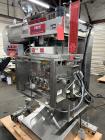 Used Pack West Model Auto 120Left to Right Automatic Inline Spindle Capper. Six (6) quill tighteners. Machine is capable of speeds from 80 to 150 caps per minute. Has a cap size range of 10mm to 120m...