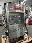 Used Pack West Model Auto 120Left to Right Automatic Inline Spindle Capper. Six (6) quill tighteners. Machine is capable of speeds from 80 to 150 caps per minute. Has a cap size range of 10mm to 120m...