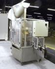 Used Resina In-Line Quill Style Capper, Model NRU-301417. (3) Sets of 2 quills, rates up to approximately 300 caps per minute. Adjustable from 10-70mm caps depending on change parts. Includes a pin s...