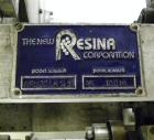 Used Resina In-Line Quill Style Capper, Model NRU-30LH49. (3) Sets of 2 quills, rates up to approximately 300 caps per minute. Adjustable from 10-70mm caps depending on change parts. Includes a pin s...
