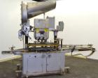 Used Resina Model U-30 Inline Quill Style Capper. Manufacturer rates at up to approximately 250 caps per minute on 13 mm to 38 mm or 43 mm to 70 mm cap size ranges, depending on change parts. This mo...