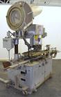Used Resina Model U-30 Inline Quill Style Capper. Manufacturer rates at up to approximately 250 caps per minute on 13 mm to 38 mm or 43 mm to 70 mm cap size ranges, depending on change parts. This mo...
