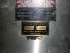 Used Resina Model U40-663 Automatic Inline Capper. Machine is capable of speeds up to 300 caps per minute. Adjustable from 10mm-70mm caps. Has top mounted cap sorter with hopper. Machine has 2HR pin ...