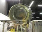 Used Resina Model U40 Automatic Inline Quill Capper. Capable of speeds up to 250 containers per minute. Cap size range: 13mm to 70mm (with changeparts). Currently set up on mm caps. Has 2HR pin style...