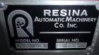 Used- Resina Model UN 20 Quill Capper