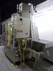 Used Resina Inline Quill Capper, 8 Quill, Model UN40-1250. Capable of speeds over 250 Bottles per minute. Has a cap size range from 13 - 70mm (with changeparts). Has a vertical pin style sorter for c...