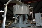 Used Sure Kap SK6000 Quill capper. Three spindle capper with adjustable chute will handle caps from 13 to 110MM w/o changeparts. Has dual gripper belts, C frame construction will mount up to any conv...