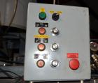 Used Sure Kap SK6000 Quill capper. Three spindle capper with adjustable chute will handle caps from 13 to 110MM w/o changeparts. Has dual gripper belts, C frame construction will mount up to any conv...