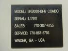 Used Surekap Model SK6000-BF6-COMBO Automatic Quill Capper with Elevator